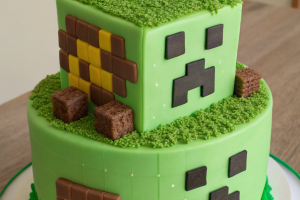 Minecraft Birthday cake ideas